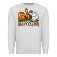 Dove Grey Happy Easter Sports Premium Sweatshirt - BundleAndBundleShop