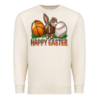 Sandshell Happy Easter Sports Premium Sweatshirt - BundleAndBundleShop