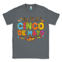 Charcoal Heather my first cinco de mayo Classic Tee - LillyAllenDesigns