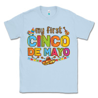 Dusty Blue my first cinco de mayo Classic Tee - LillyAllenDesigns