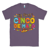 Lavender my first cinco de mayo Classic Tee - LillyAllenDesigns