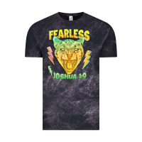 Fearless Joshua 1 9 Cheetah Vintage Tee | Teevron