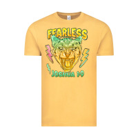 Vintage Mustard fearless joshua 1 9 cheetah Vintage Tee - LillyAllenDesigns