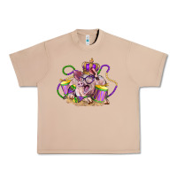 Burro Mardi Gras pig Urban Heavy Tee - LillyAllenDesigns