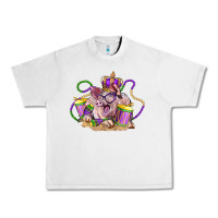 Mardi Gras Pig Urban Heavy Tee | Teevron