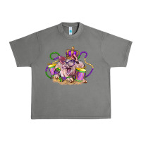 Tornado Mardi Gras pig Urban Heavy Tee - LillyAllenDesigns
