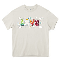 Cream love tooth and tooth fairy Heavy Core Tee - AdoDesignShop