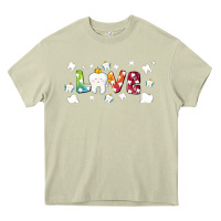 Mossy love tooth and tooth fairy Heavy Core Tee - AdoDesignShop