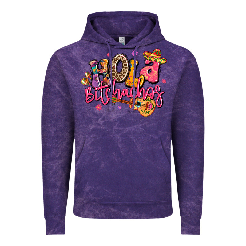 Hola Bitchachos Mexico Cinco De Mayo Vintage Hoodie by LillyAllenDesigns | Teevron
