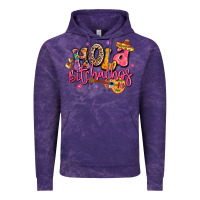 Cloud Purple hola bitchachos mexico cinco de mayo Vintage Hoodie - LillyAllenDesigns