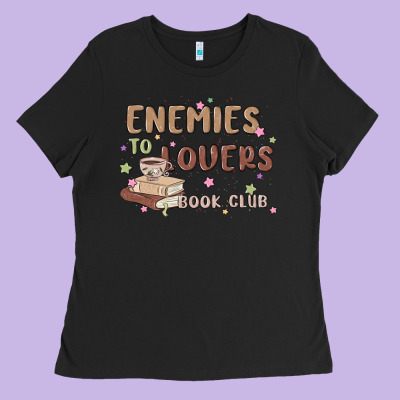 Enemies To Lovers Book Club Ladies Tee Designed By Maliassmallbusiness