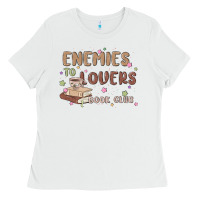 White enemies to lovers book club Ladies Tee - MaliasSmallBusiness