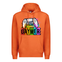 Carrot gaymer lgbtq gaming Premium Hoodie - OliviaCreatesArt