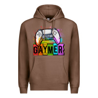 Chestnut gaymer lgbtq gaming Premium Hoodie - OliviaCreatesArt