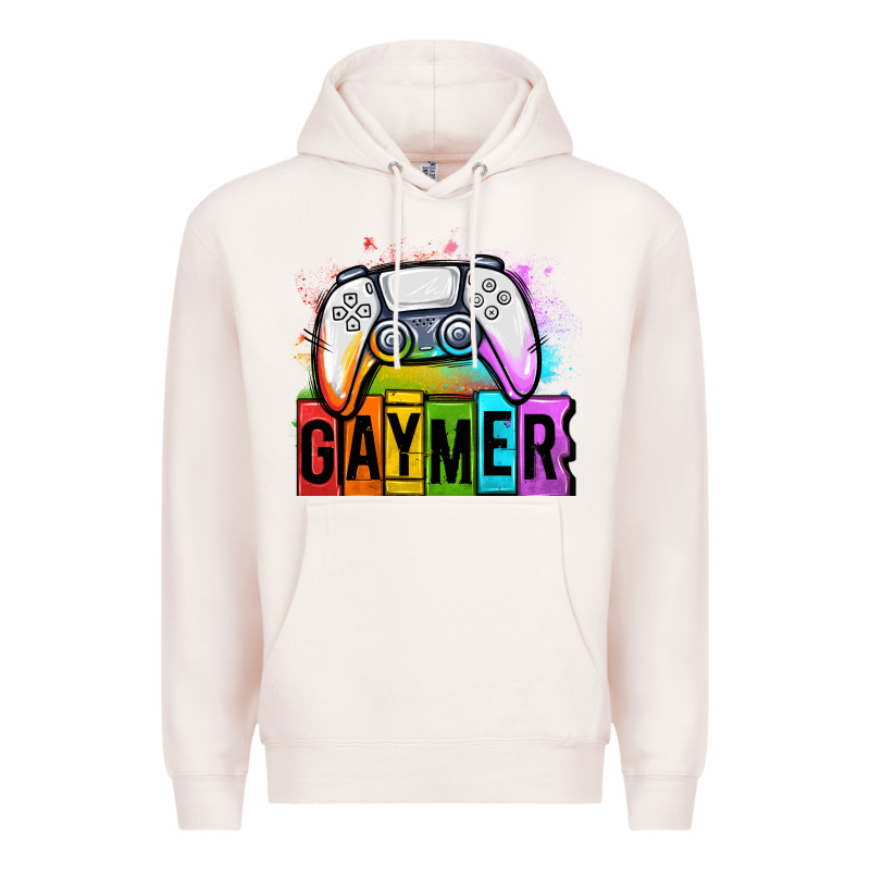 Gaymer Lgbtq Gaming Premium Hoodie by OliviaCreatesArt | Teevron