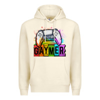 Sandshell gaymer lgbtq gaming Premium Hoodie - OliviaCreatesArt
