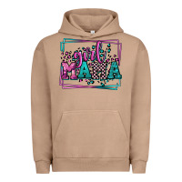 Pigment Burro leopard camo girl mama Mother's Day Urban Hoodie - LillyAllenDesigns