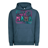 Pigment Midnight Navy leopard camo girl mama Mother's Day Urban Hoodie - LillyAllenDesigns
