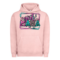 Pigment Salmon leopard camo girl mama Mother's Day Urban Hoodie - LillyAllenDesigns