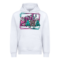 White leopard camo girl mama Mother's Day Urban Hoodie - LillyAllenDesigns