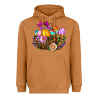 Meerkat Easter Eggs Hamper Heavyweight Hoodie - BundleAndBundleShop