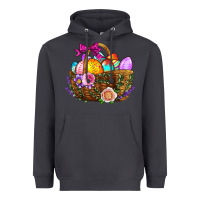 Smoke Easter Eggs Hamper Heavyweight Hoodie - BundleAndBundleShop