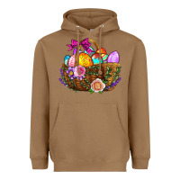Toasted Coconut Easter Eggs Hamper Heavyweight Hoodie - BundleAndBundleShop