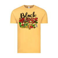 Vintage Mustard black nurse magic Vintage Tee - LillyAllenDesigns