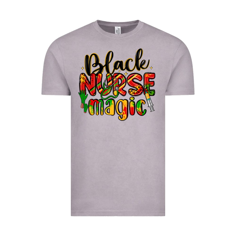 Black Nurse Magic Vintage Tee by LillyAllenDesigns | Teevron
