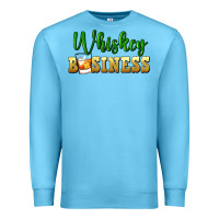 Ocean Blue whiskey business Premium Sweatshirt - FaDigitalArtStudio