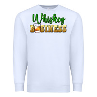 White whiskey business Premium Sweatshirt - FaDigitalArtStudio