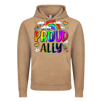 Vintage Coffee proud ally Vintage Hoodie - LillyAllenDesigns