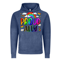 Vintage Denim proud ally Vintage Hoodie - LillyAllenDesigns