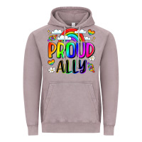 Vintage Zinc proud ally Vintage Hoodie - LillyAllenDesigns