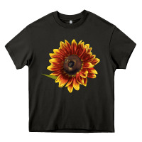 Asphalt ring o fine sunflower Heavy Core Tee - LillyAllenDesigns