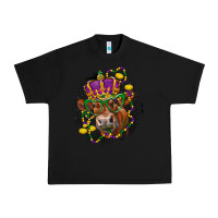 Black Mardi Gras red Angus Urban Heavy Tee - LillyAllenDesigns