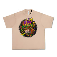 Burro Mardi Gras red Angus Urban Heavy Tee - LillyAllenDesigns