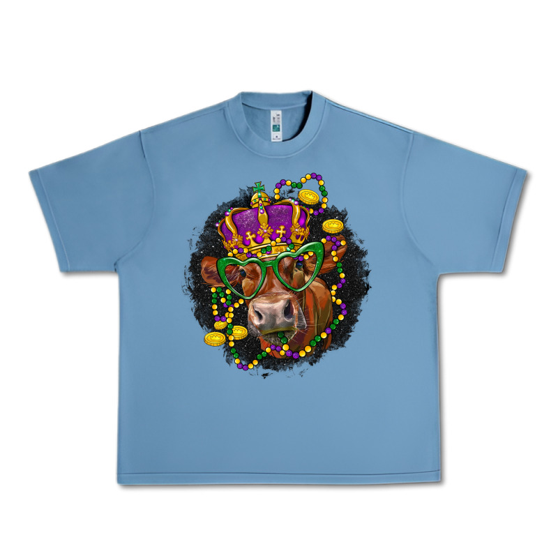 Mardi Gras Red Angus Urban Heavy Tee by LillyAllenDesigns | Teevron