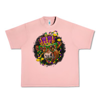 Salmon Mardi Gras red Angus Urban Heavy Tee - LillyAllenDesigns