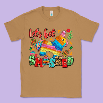 Let's Get Smashed Classic Tee Designed By Lillyallendesigns
