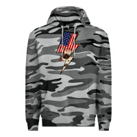 Slate Camo Lightning Bolt Premium Hoodie - JahusDesignShop