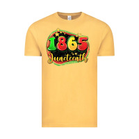 Vintage Mustard 1865 juneteenth Vintage Tee - LillyAllenDesigns