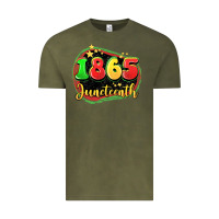Vintage Olive 1865 juneteenth Vintage Tee - LillyAllenDesigns