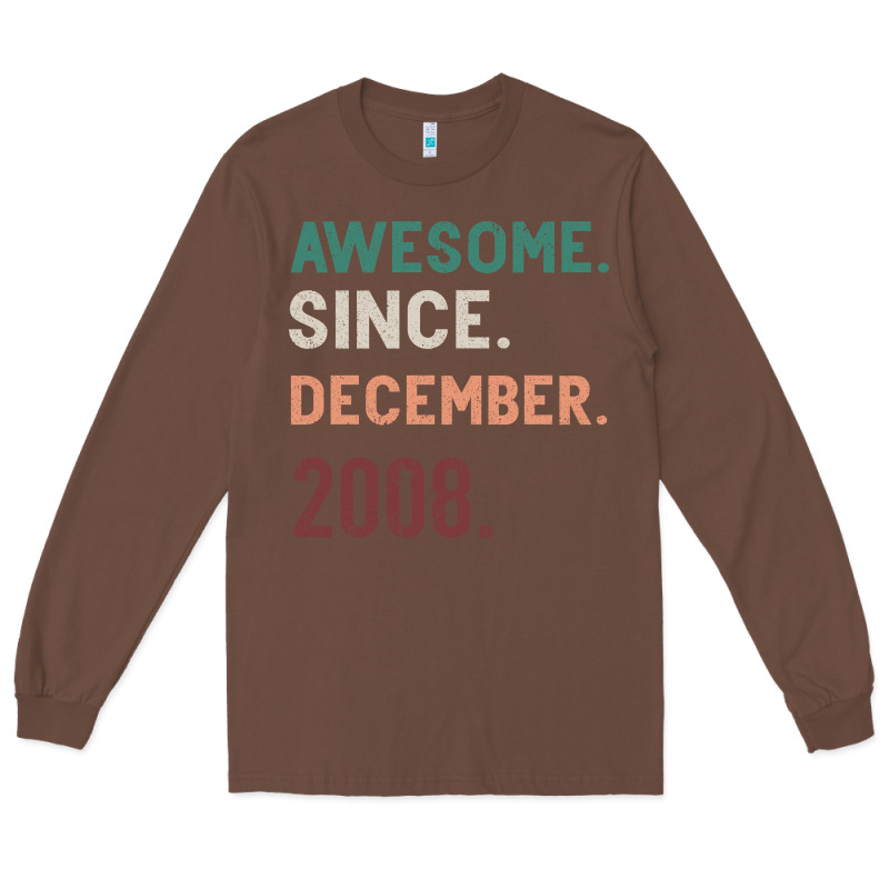 Awesome Since December 2008 Long Sleeve Tee by Bettercallsaul | Teevron