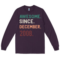 Plum Awesome Since December 2008 Long Sleeve Tee - Bettercallsaul