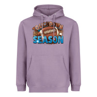 Lavender touchdown season Heavyweight Hoodie - FaDigitalArtStudio