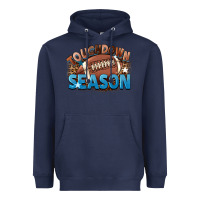 Navy touchdown season Heavyweight Hoodie - FaDigitalArtStudio