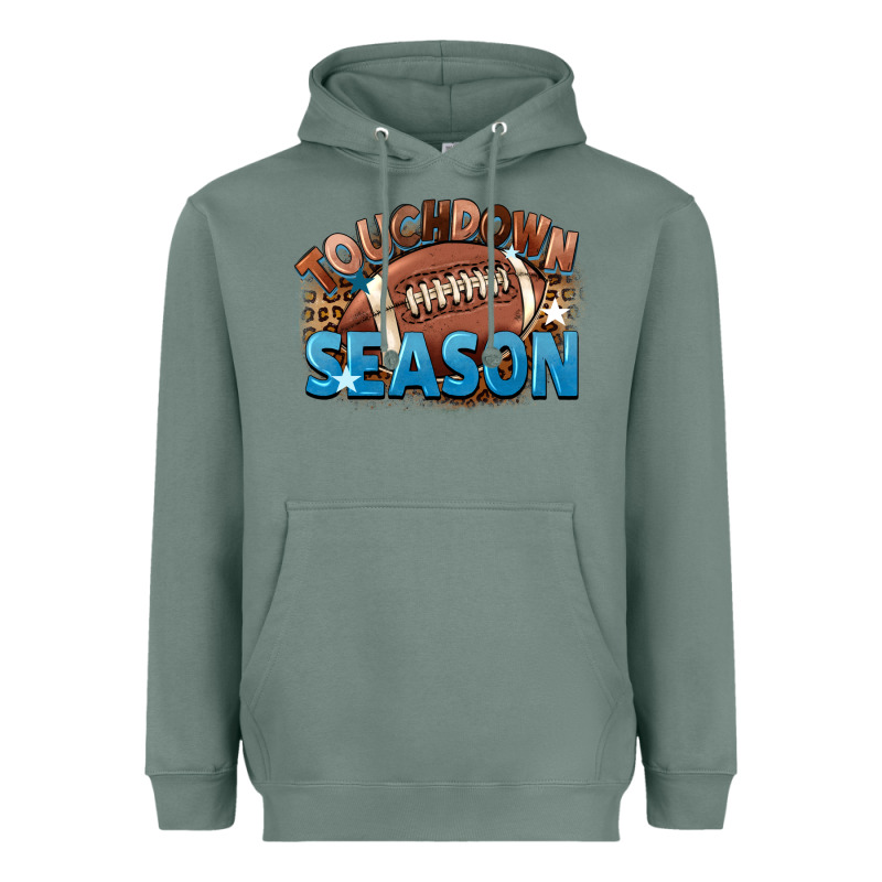 Touchdown Season Heavyweight Hoodie by FaDigitalArtStudio | Teevron