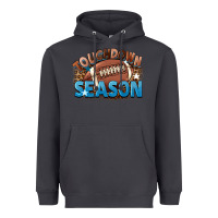 Smoke touchdown season Heavyweight Hoodie - FaDigitalArtStudio