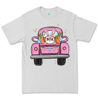 Dove Grey easter bunny and truck Premium Tee - MaliasSmallBusiness